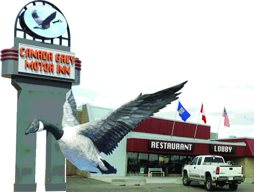 Travelodge Hanna Canada Grey Eksteriør billede